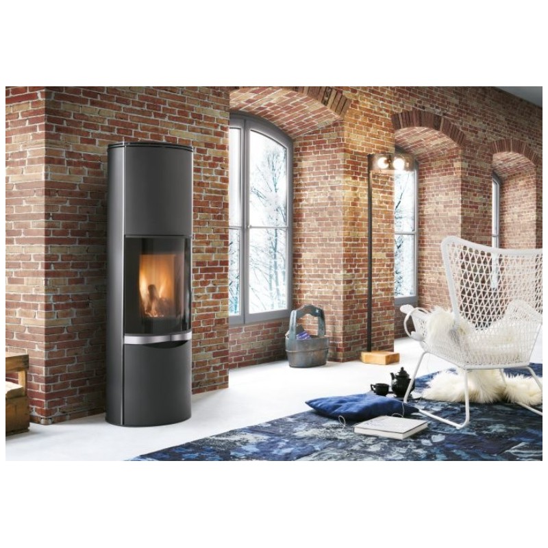 Stove WOOD Erica wood stove with accumulation PALAZZETTI