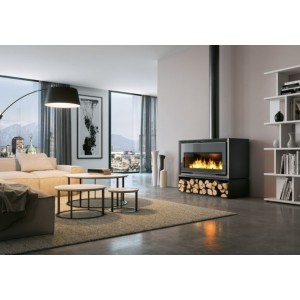 Stove WOOD Wood Stove Iki 16:9 PALAZZETTI