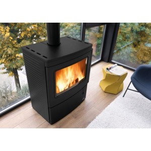 Stove WOOD Nicole Ghisa Wood Stove PALAZZETTI