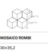 GRACE IVORY MOSAIQUE ROMBI 35,2X30 ASS - KEOPE J3IV CERAMICHE  KEOPE  - 1