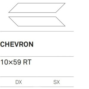 ELEMENT DESIGN IVORY SX CHEVRON 10X59 DECORATION - KEOPE T2A0 CERAMICHE  KEOPE  - 1