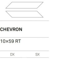 ELEMENT DESIGN BEIGE SX CHEVRON 10X59 DECORATION - KEOPE T3A0 CERAMICHE  KEOPE  - 1