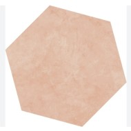 AROMAS Rosé Mat Gem Hexagon 9mm - GIGACER 9AROMROSEGEMHEXMAT GIGACER - 1