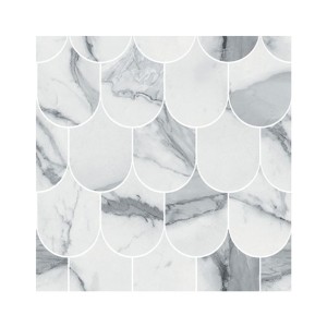 COSMOPOLITAN CP 01 STATUARIO EXTRA LUCIDO PLUME 30X30 - MIRAGE AIF5 MIRAGE - 1