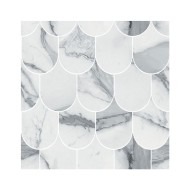 COSMOPOLITAN CP 01 STATUARIO EXTRA LUCIDO PLUME 30X30 - MIRAGE AIF5 MIRAGE - 1