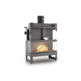 Fireplace ECOMONOBLOCCO Wood-burning fireplace EM 16:9 3D PALAZZETTI