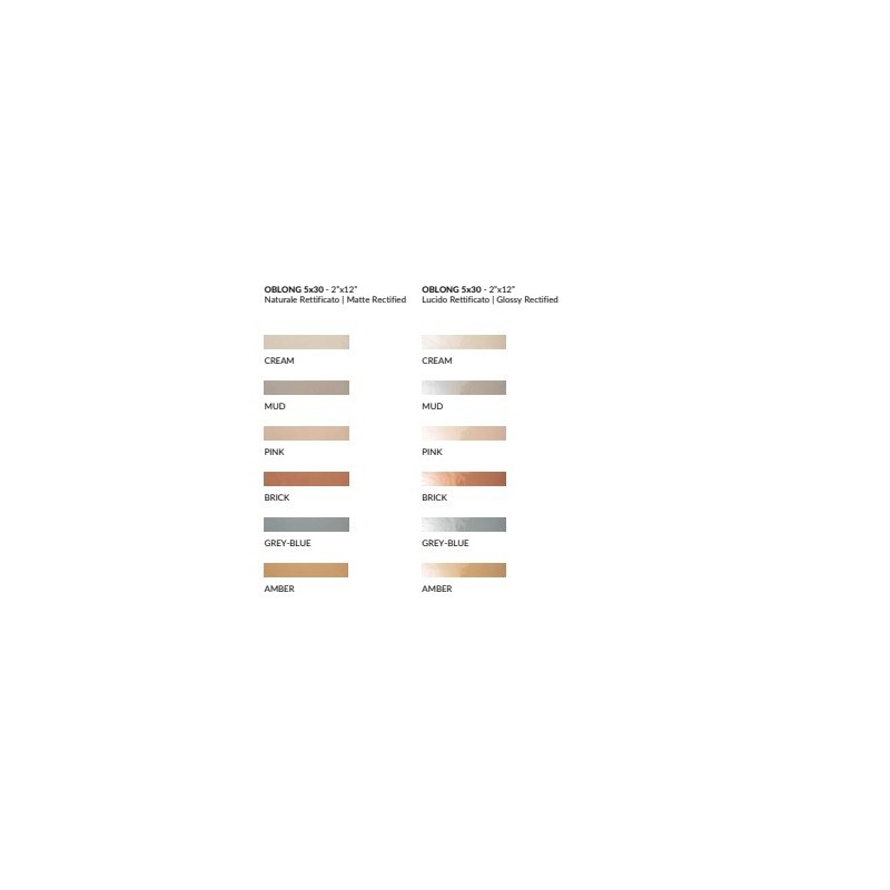 THE COLOR OBLONG AMBER 5X30,2 SQ - FIORANESE CERAMICHE 0TH539R FIORANESE CERAMICHE - 1