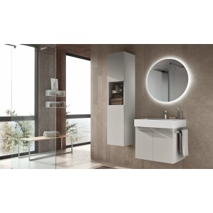 Mobile Lavanderia - Doge - H200xL96xP51 cm Composizione DOG 01 - Hafro - Geromin