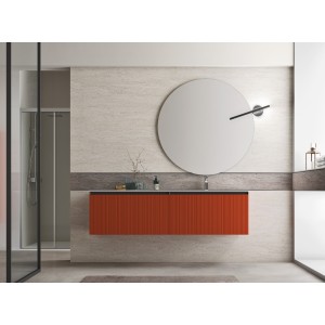 Elite Bathroom cabinet H200xL250xP50 cm Composition ELI 03 - Hafro - Geromin