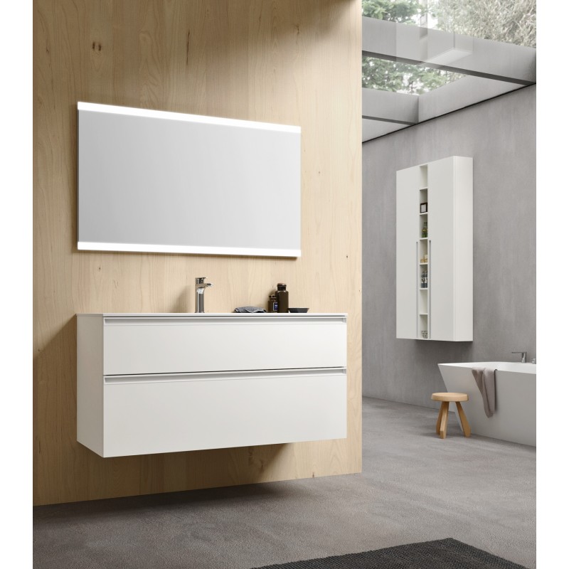 Change Meuble de salle de bain H200xL170xP50 cm Composition CHA 03 - Hafro - Geromin