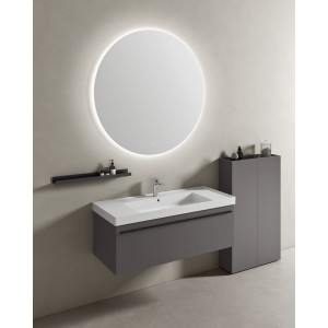 Bathroom Mobile Vera Plus L122xP51 cm Composition VER 02 - Hafro - Geromin