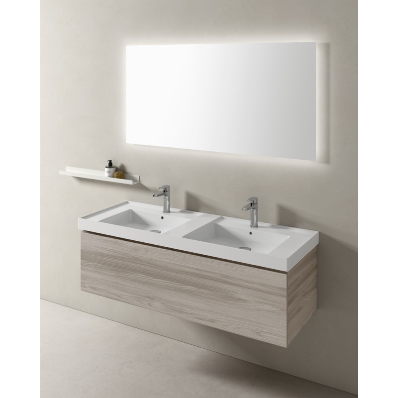 Vera Plus Mobile Bagno L142xP51 cm Composizione VER 03 - Hafro - Geromin