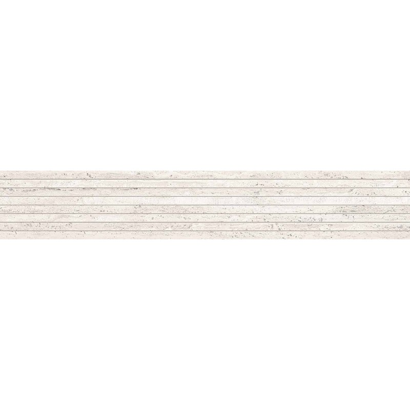 TREVI CROSS WHITE PLISSE' 20X120 DECORATION - KEOPE I38L CERAMICHE  KEOPE  - 1