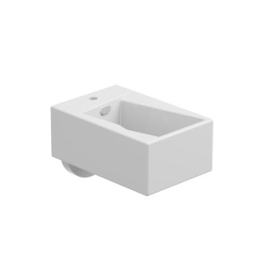 GSG OZ BIDET SOSPESO MONOFORO (SENZA FORO SU RICHIESTA) - Coppia di Staffe e Fissaggi inclusi