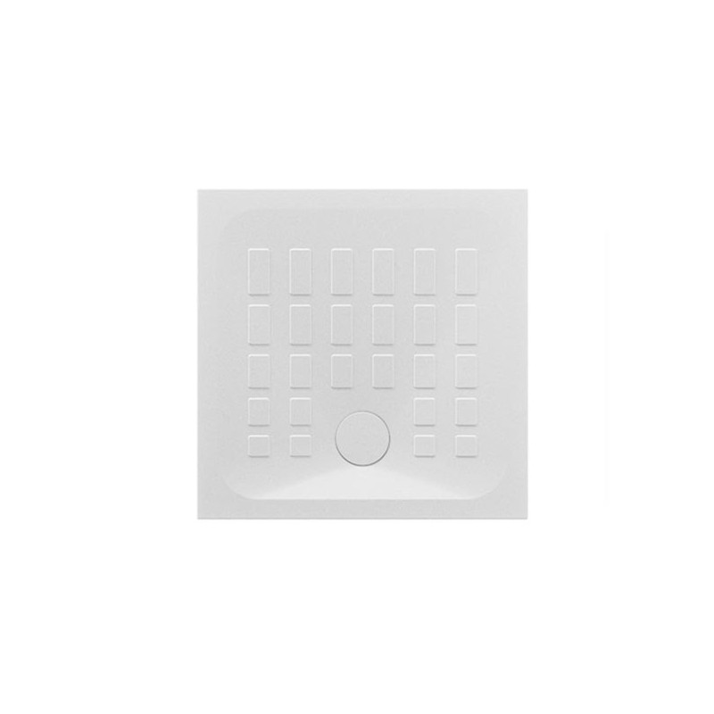 GSG QUADRO Shower Tray Quadro cm 80x80xh4 (Drain plug not included)