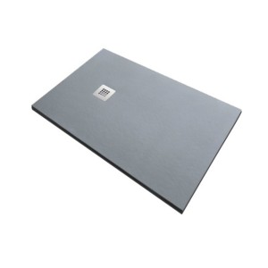 GSG STONE Shower Tray Stone in mineral marble cm 70x90xh3 (Drain plug included)