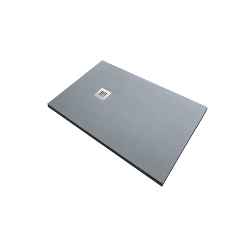 GSG STONE Shower Tray Stone in mineral marble cm 90x90xh3 (Drain plug included)