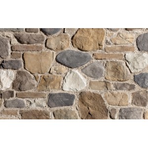 GEOPIETRA NEW BURAGO 79 MG MARRONE/GRIGIO Pietra da Rivestimento Ricostruita GEOPIETRA - 1