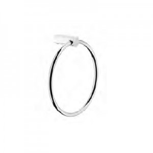 RILIEVO ACCESSORIES Wall-mounted ring towel holder GESSI