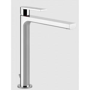 VIA MANZONI Mitigeur lavabo haut avec vidage et flexibles de raccordement GESSI