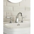 SIGNATURE 3-Hole Basin Mixer with High Spout, Chrome - Devon&Devon DEVON&DEVON - 1