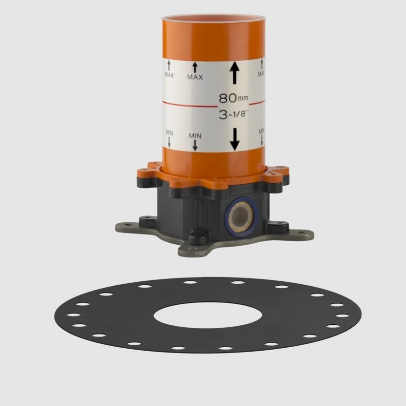 VIA MANZONI Parte incasso per piantana vasca GESSI