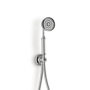 SIGNATURE Flexible shower head with wall hook and water connection Chrome - Devon&Devon DEVON&DEVON - 1