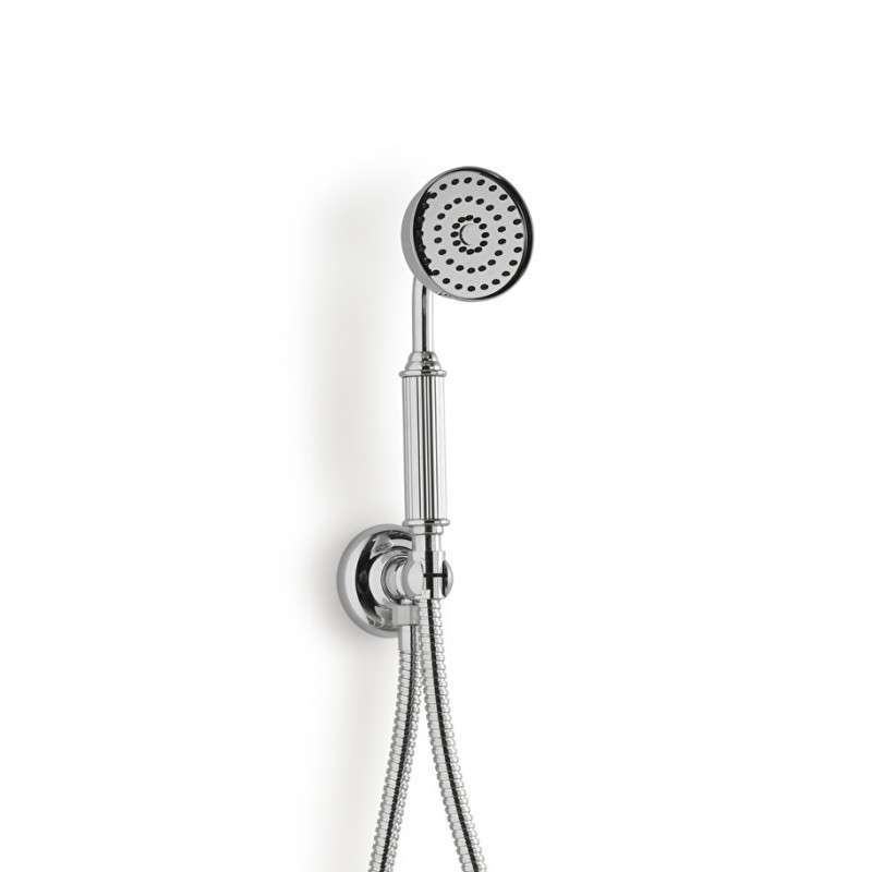 SIGNATURE Flexible shower head with wall hook and water connection Chrome - Devon&Devon DEVON&DEVON - 1