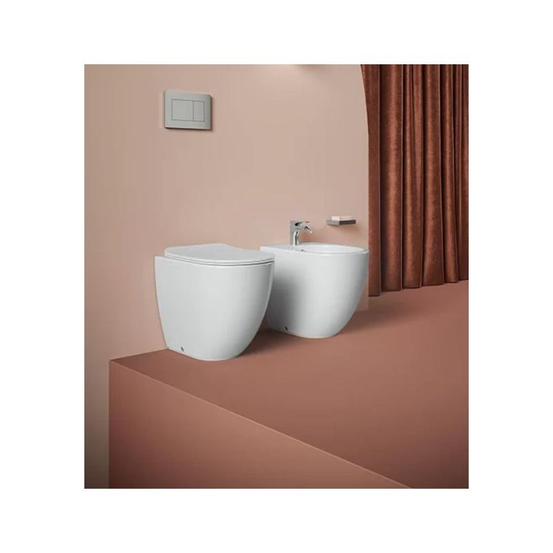 BIDET À ENCASTREMENT 2.0 SANIGLAZE BLANC 37X52 cm Artceram FLB004 ARTCERAM - 4