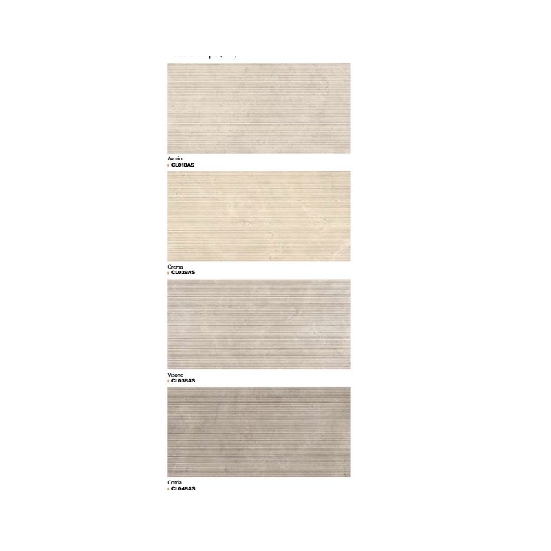 CALCIS VISONE STRIPE SQ. 120X60 - ITALGRANITI CL03BAS ITALGRANITI GROUP - 1