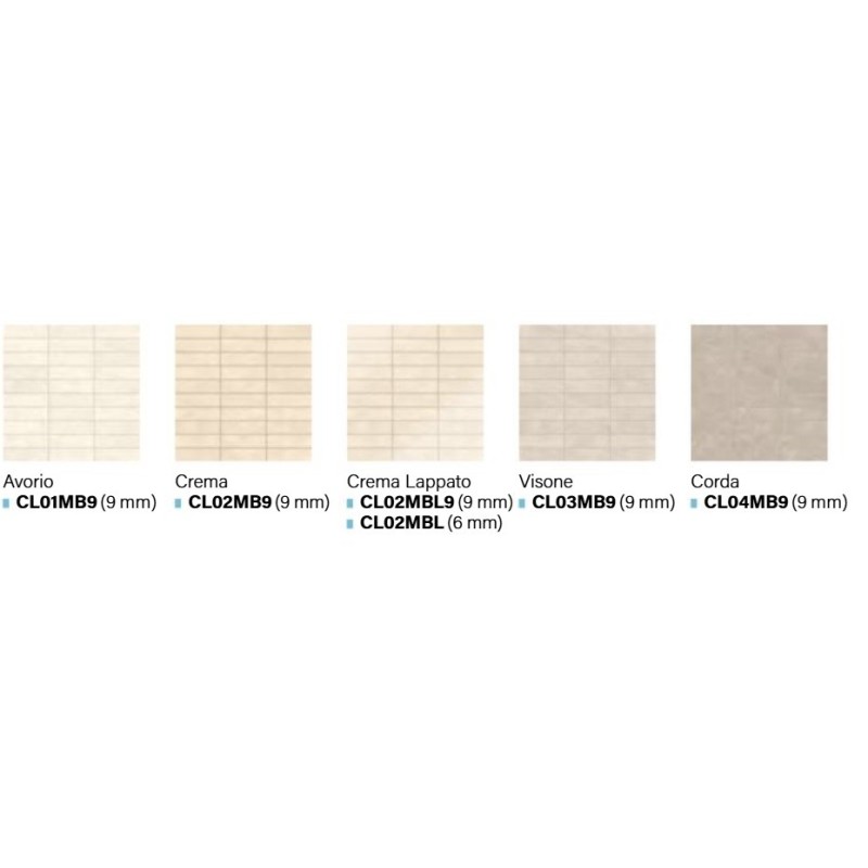 CALCIS CREMA MURETTO 9MM 30X30 - ITALGRANITI CL02MB9 ITALGRANITI GROUP - 1