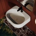 Lavabo suspendu/à poser WON 55 x 43 cm Artceram WNL003