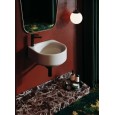 WON Wall-hung/Countertop Washbasin 48 x 44 cm with right/left tap hole Artceram WNL004 ARTCERAM - 2