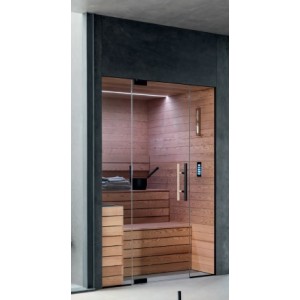 ETHIC Sauna L.162 x P.157 x H.220 Niche Thermo Wood - Hafro - Geromin HAFRO-GEROMIN - 2
