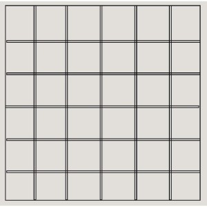 CLOSER 30x30cm 10mm BEIGE SCURO MOSAIK NATURAL SQ - CERAMICA D'IMOLA MK.CLOSER1010BS 200851 CERAMICA D'IMOLA - 1