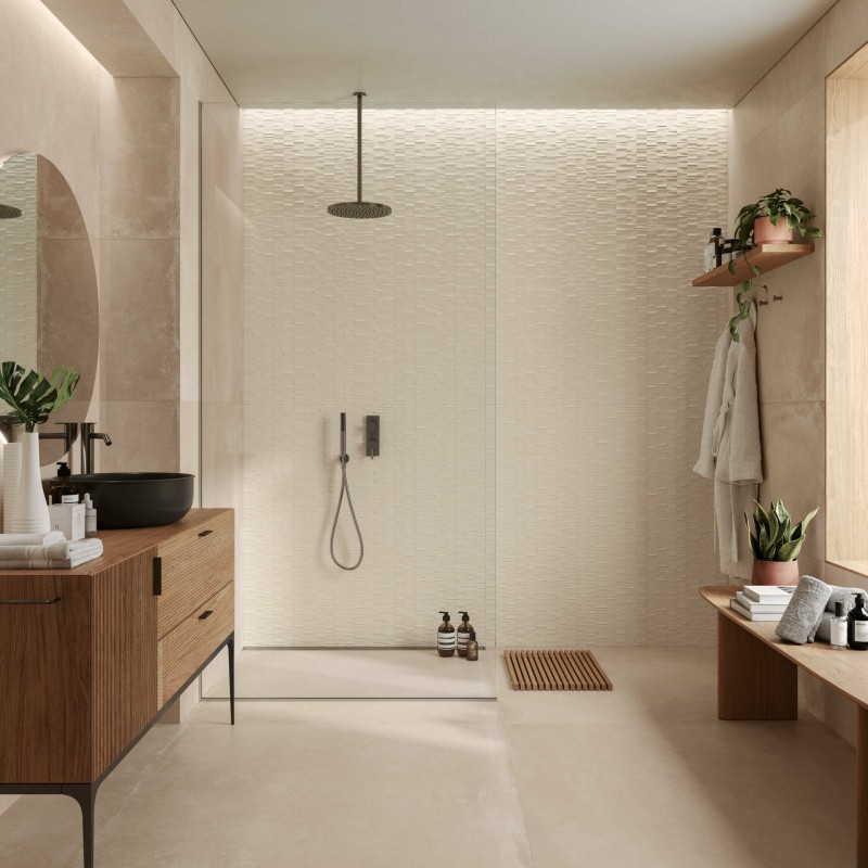 FORMA 60x120cm 6,5mm AVORIO NATURAL SQ - CERAMICA D'IMOLA PLEAT6 12 AV 200188 CERAMICA D'IMOLA - 1