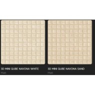 Marvel T 3D Mini Qube Navona White 40x80 - Ceramiche Atlas Concorde  HCQC CERAMICHE ATLAS CONCORDE - 1