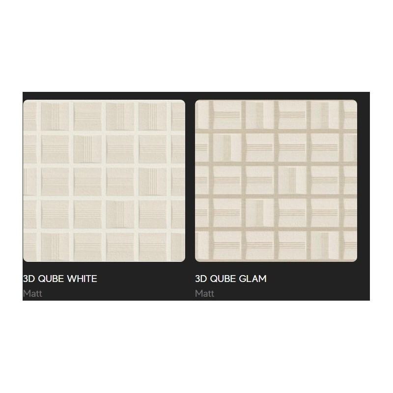 Vest 3D Qube Glam 50x120 - Ceramiche Atlas Concorde  HCDT CERAMICHE ATLAS CONCORDE - 1