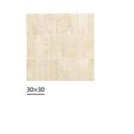 MAKRO REVOLUTION JENGA TRAVERTINO CREME SATIN SQ 30x30 - CERAMICHE PIEMME 06199 PIEMME CERAMICHE - 1