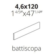 FORMATECH CAST 05 MATT PLINTHE 4,6X120 - ARCHITECTURAL DESIGN FLORIM  785706 FLORIM ARCHITECTURAL DESIGN - 1