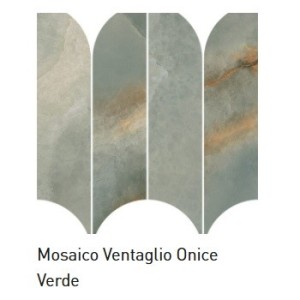 INCANTO ONICE VERDE MOSAICO GLOSSY 28,1X31 RDHD - RAGNO RAGNO  - 1