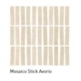 SOLIDA AVORIO MOSAICO STICK 31X31 RDJC - RAGNO RAGNO  - 1