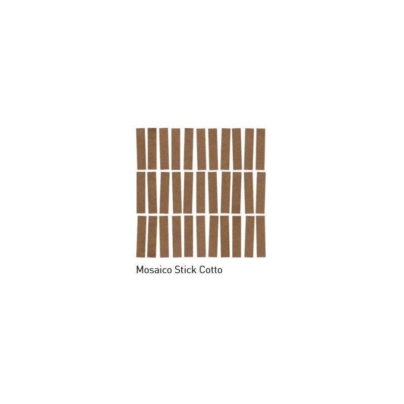SOLIDA COTTO MOSAIQUE STICK 31X31 RDJG - RAGNO RAGNO  - 1