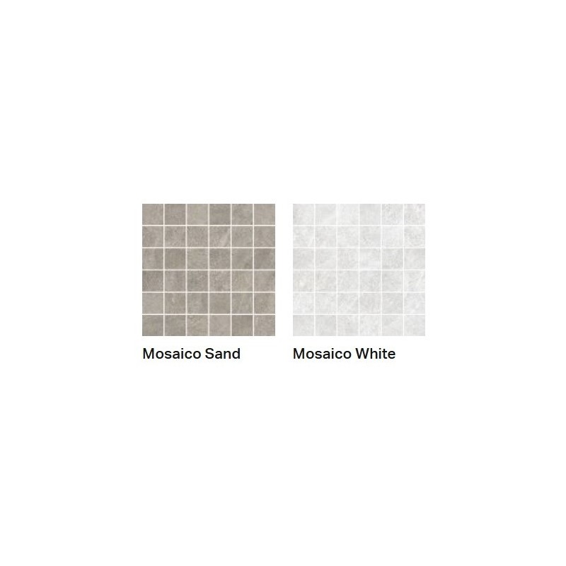 ERAS WHITE MOSAIK SQ 30x30 - CERAMICHE REFIN RU24 PROVENZA EMILGROUP - 1