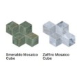 PRESTIGIO KALEIDOS ZAFFIRO GLOSSY MOSAIC CUBE SQ 30,4x35,2 - CERAMICHE REFIN RV53 PROVENZA EMILGROUP - 1
