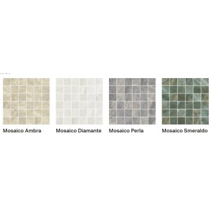 PRESTIGIO KALEIDOS PERLA LUCIDO MOSAICO RT 30X30 - CERAMICHE REFIN RU16 PROVENZA EMILGROUP - 1