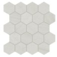 VARANA STONE CROSS CUT MOSAICO HEXAGON LIGHT GREY SILKTECH 29,3X30 - PROVENZA EMILGROUP EN27 PROVENZA EMILGROUP - 1