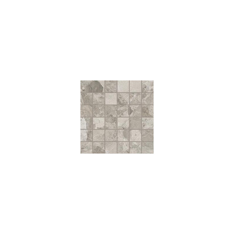 MATERA STONE MOSAIK 5X5 DARK GREY SILKTECH 30X30 - ERGON EMILGROUP EN9Y ERGON EMILGROUP - 1