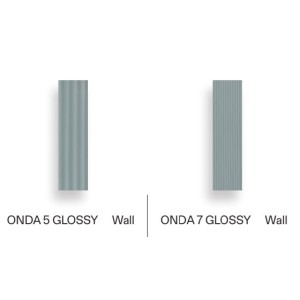 SENSI COLORE CERULEO GLOSSY RIGATO 5,7X23,2 - CREATIVE DESIGN FLORIM 787132 FLORIM CREATIVE DESIGN - 1