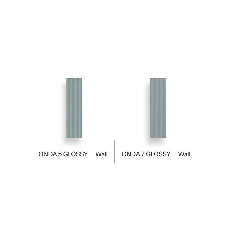 SENSI COLORE CERULEO GLOSSY ONDA 5 5,7X23,2 - CREATIVE DESIGN FLORIM 787171 FLORIM CREATIVE DESIGN - 1